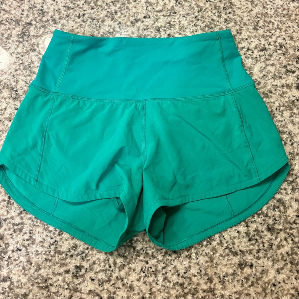 Lululemon speed up high rise lined short 2.5”